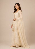 Elysian Ivory Embroidered Kurta Set