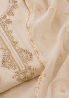 Elysian Ivory Embroidered Kurta Set