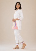 Pastel Muse White Co-Ord Set