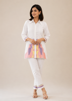 Pastel Muse White Co-Ord Set