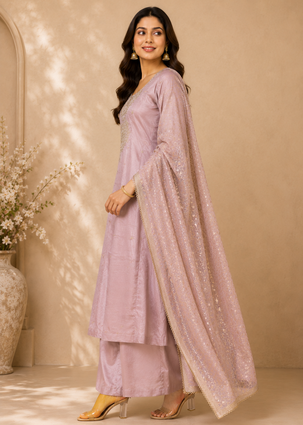 Gulnaar Festive Lavender Set