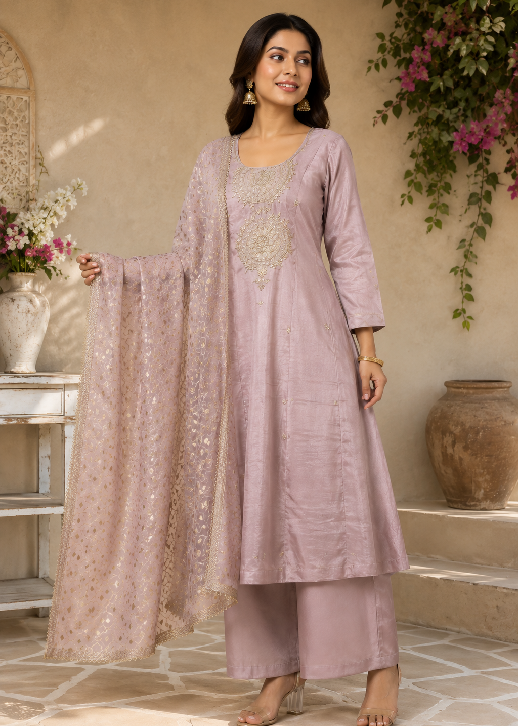 Gulnaar Festive Lavender Set