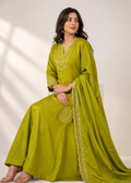 Meherbaan Festive Green Suit Set